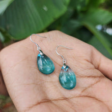 Load image into Gallery viewer, READY TO SHIP Loloma Glass Drop Earrings in 925 Sterling Silver - FJD$
