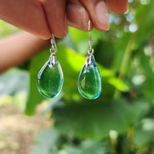 Load image into Gallery viewer, READY TO SHIP Loloma Glass Drop Earrings in 925 Sterling Silver - FJD$
