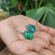 Load image into Gallery viewer, READY TO SHIP Loloma Glass Drop Earrings in 925 Sterling Silver - FJD$
