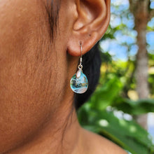 Load image into Gallery viewer, READY TO SHIP Loloma Glass Drop Earrings in 925 Sterling Silver - FJD$
