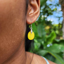 Load image into Gallery viewer, READY TO SHIP Loloma Glass Drop Earrings in 925 Sterling Silver - FJD$
