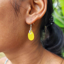 Load image into Gallery viewer, READY TO SHIP Loloma Glass Drop Earrings in 925 Sterling Silver - FJD$
