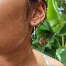 Load image into Gallery viewer, READY TO SHIP Loloma Glass Drop Earrings in 925 Sterling Silver - FJD$
