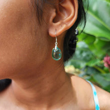 Load image into Gallery viewer, READY TO SHIP Loloma Glass Drop Earrings in 925 Sterling Silver - FJD$
