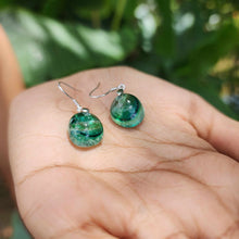 Load image into Gallery viewer, READY TO SHIP Loloma Glass Drop Earrings in 925 Sterling Silver - FJD$
