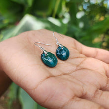 Load image into Gallery viewer, READY TO SHIP Loloma Glass Drop Earrings in 925 Sterling Silver - FJD$
