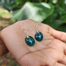 Load image into Gallery viewer, READY TO SHIP Loloma Glass Drop Earrings in 925 Sterling Silver - FJD$
