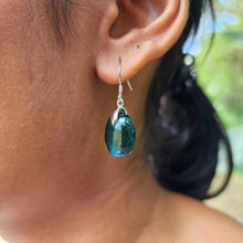 Load image into Gallery viewer, READY TO SHIP Loloma Glass Drop Earrings in 925 Sterling Silver - FJD$
