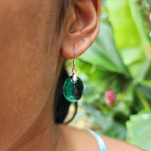 Load image into Gallery viewer, READY TO SHIP Loloma Glass Drop Earrings in 925 Sterling Silver - FJD$
