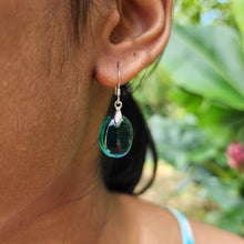 Load image into Gallery viewer, READY TO SHIP Loloma Glass Drop Earrings in 925 Sterling Silver - FJD$
