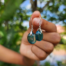 Load image into Gallery viewer, READY TO SHIP Loloma Glass Drop Earrings in 925 Sterling Silver - FJD$
