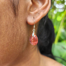 Load image into Gallery viewer, READY TO SHIP Loloma Glass Drop Earrings in 925 Sterling Silver - FJD$
