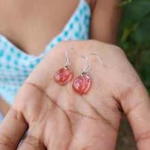 Load image into Gallery viewer, READY TO SHIP Loloma Glass Drop Earrings in 925 Sterling Silver - FJD$
