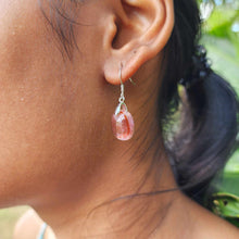 Load image into Gallery viewer, READY TO SHIP Loloma Glass Drop Earrings in 925 Sterling Silver - FJD$
