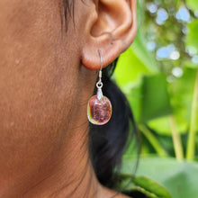 Load image into Gallery viewer, READY TO SHIP Loloma Glass Drop Earrings in 925 Sterling Silver - FJD$
