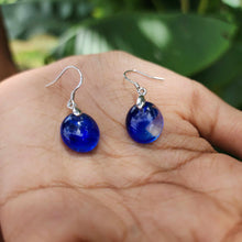 Load image into Gallery viewer, READY TO SHIP Loloma Glass Drop Earrings in 925 Sterling Silver - FJD$
