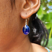 Load image into Gallery viewer, READY TO SHIP Loloma Glass Drop Earrings in 925 Sterling Silver - FJD$
