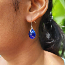 Load image into Gallery viewer, READY TO SHIP Loloma Glass Drop Earrings in 925 Sterling Silver - FJD$
