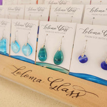 Load image into Gallery viewer, READY TO SHIP Loloma Glass Drop Earrings in 925 Sterling Silver - FJD$
