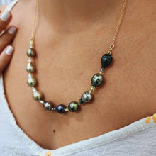 Load image into Gallery viewer, READY TO SHIP Civa Fiji Saltwater Pearl Necklace - 14k Gold Fill FJD$
