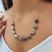 Load image into Gallery viewer, READY TO SHIP Civa Fiji Saltwater Pearl Necklace - 14k Gold Fill FJD$
