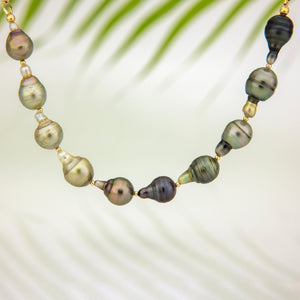 READY TO SHIP Civa Fiji Saltwater Pearl Necklace - 14k Gold Fill FJD$