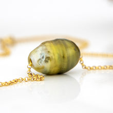 Load image into Gallery viewer, READY TO SHIP  Fiji Saltwater Infinity Pearl Necklace - 14k Gold Fill FJD$
