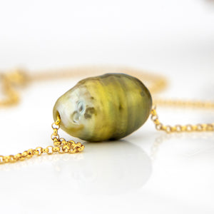 READY TO SHIP  Fiji Saltwater Infinity Pearl Necklace - 14k Gold Fill FJD$