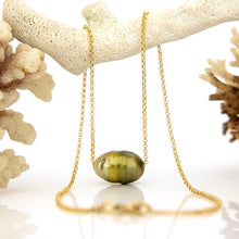 Load image into Gallery viewer, READY TO SHIP  Fiji Saltwater Infinity Pearl Necklace - 14k Gold Fill FJD$
