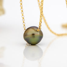 Load image into Gallery viewer, READY TO SHIP  Fiji Saltwater Pearl Necklace - 14k Gold Fill FJD$
