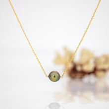 Load image into Gallery viewer, READY TO SHIP  Fiji Saltwater Pearl Necklace - 14k Gold Fill FJD$
