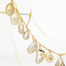 Load image into Gallery viewer, READY TO SHIP  Fiji Saltwater Pearl Necklace - 14k Gold Fill FJD$
