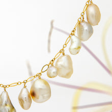 Load image into Gallery viewer, READY TO SHIP  Fiji Saltwater Pearl Necklace - 14k Gold Fill FJD$
