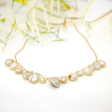 Load image into Gallery viewer, READY TO SHIP  Fiji Saltwater Pearl Necklace - 14k Gold Fill FJD$
