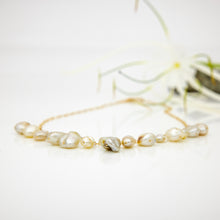 Load image into Gallery viewer, READY TO SHIP  Fiji Saltwater Pearl Necklace - 14k Gold Fill FJD$
