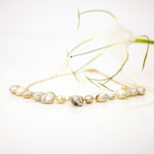 Load image into Gallery viewer, READY TO SHIP  Fiji Saltwater Pearl Necklace - 14k Gold Fill FJD$
