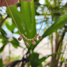 Load image into Gallery viewer, READY TO SHIP Freshwater Keshi Pearl Choker Necklace - 14k Gold Fill FJD$
