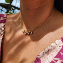 Load image into Gallery viewer, READY TO SHIP Freshwater Keshi Pearl Choker Necklace - 14k Gold Fill FJD$
