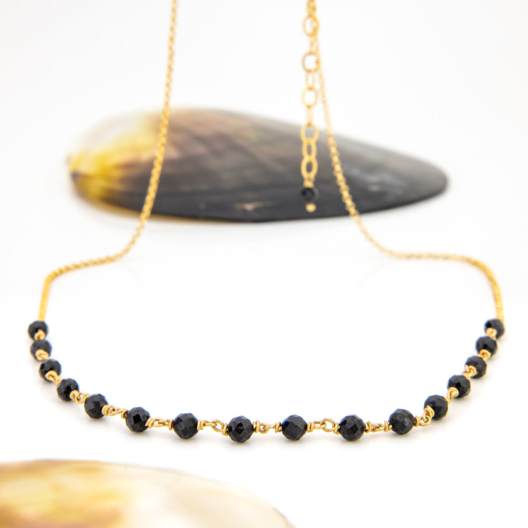 READY TO SHIP Modern Mangalsutra Necklace in 14k Gold Fill - FJD$