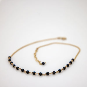 READY TO SHIP Modern Mangalsutra Necklace in 14k Gold Fill - FJD$