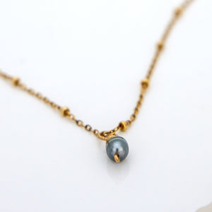 READY TO SHIP Keshi Pearl Necklace - 14k Gold Fill FJD$