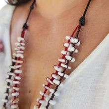 Load image into Gallery viewer, READY TO SHIP Unisex Shell Money Necklace - Nylon FJD$
