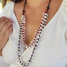 Load image into Gallery viewer, READY TO SHIP Unisex Shell Money Necklace - Nylon FJD$
