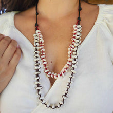 Load image into Gallery viewer, READY TO SHIP Unisex Shell Money Necklace - Nylon FJD$
