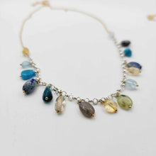 Load image into Gallery viewer, CONTACT US TO RECREATE THIS SOLD OUT STYLE Semi Precious Stone Necklace - 925 Sterling Silver &amp; 14k Gold Fill FJD$
