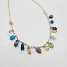 Load image into Gallery viewer, CONTACT US TO RECREATE THIS SOLD OUT STYLE Semi Precious Stone Necklace - 925 Sterling Silver &amp; 14k Gold Fill FJD$
