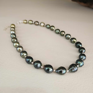 READY TO SHIP Civa Fiji Pearl Necklace Strand - 925 Sterling Silver FJD$