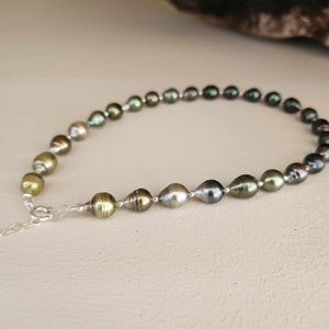 READY TO SHIP Civa Fiji Pearl Necklace Strand - 925 Sterling Silver FJD$