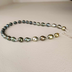 READY TO SHIP Civa Fiji Pearl Necklace Strand - 925 Sterling Silver FJD$