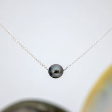 Load image into Gallery viewer, READY TO SHIP Infinity Floating Civa Fiji Pearl Necklace - 925 Sterling Silver FJD$

